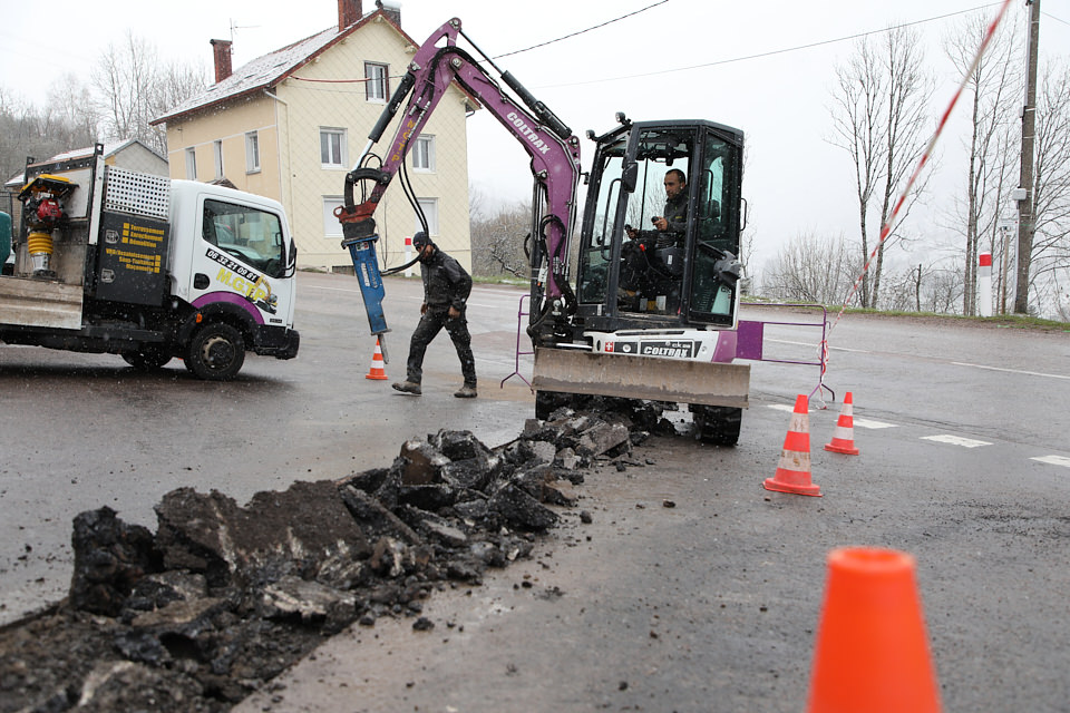 Démolition à La Bresse : un indispensable pour des travaux !