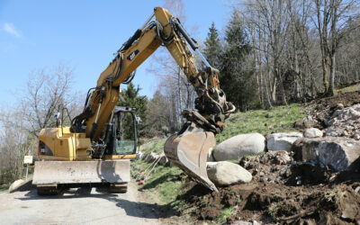 Terrassement à Remiremont : le commencement