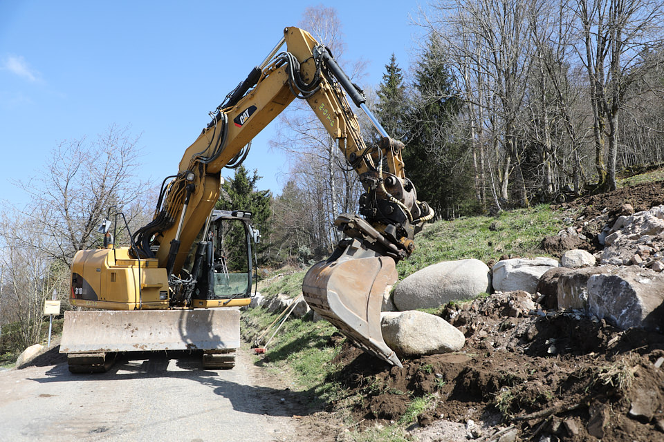 Terrassement à Remiremont : le commencement