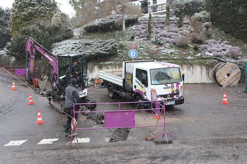 Travaux d’assainissement collectif à Gérardmer